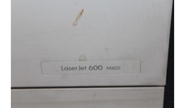 printer HP, type LaserJet 600 M601, werking niet gekend